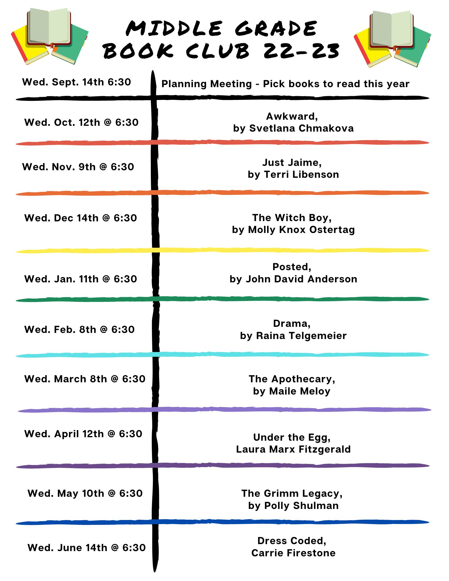 Book Groups Saxton B. Little Free Library